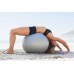 Мяч для фитнеса (фитбол) PowerPlay 4001 Ø75 cm Gymball Серебристый + насос