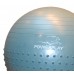 Мяч для фитнеса (фитбол) полумассажный PowerPlay 4003 Ø65 cm Gymball Зеленый + насос