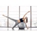 Мяч для фитнеса (фитбол) PowerPlay 4001 Ø65 cm Gymball Серый + насос
