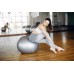 Мяч для фитнеса (фитбол) PowerPlay 4001 Ø65 cm Gymball Серый + насос