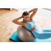 Мяч для фитнеса (фитбол) PowerPlay 4001 Ø75 cm Gymball Серебристый + насос