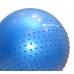 Мяч для фитнеса (фитбол) полумассажный PowerPlay 4003 Ø65 cm Gymball Синий + насос