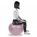 Мяч для фитнеса (фитбол) PowerPlay 4001 Ø65 cm Gymball Лиловый + насос