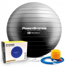Мяч для фитнеса (фитбол) Power System PS-4018 Ø85 cm PRO Gymball Black