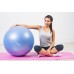 Мяч для фитнеса (фитбол) PowerPlay 4001 Ø65 cm Gymball Синий + насос
