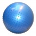 Мяч для фитнеса (фитбол) полумассажный PowerPlay 4003 Ø65 cm Gymball Синий + насос