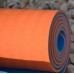 Коврик для йоги и фитнеса U-POWEX TPE Yoga mat Orange/Blue (183х61х0.6)