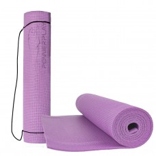 Коврик для йоги и фитнеса PowerPlay 4010 PVC Yoga Mat Лавандовый (173x61x0.6)