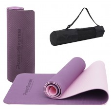 Коврик для йоги и фитнеса Power System PS-4060 TPE Yoga Mat Premium Purple (183х61х0.6)