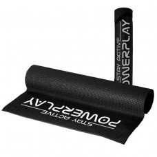 Коврик для йоги и фитнеса PowerPlay 4010 PVC Yoga Mat Черный (173x61x0.6)