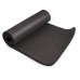 Коврик для йоги и фитнеса Power System PS-4017 NBR Fitness Yoga Mat Plus Black (180х61х1)