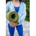 Коврик для йоги и фитнеса Power System PS-4014 PVC Fitness-Yoga Mat Green (173x61x0.6)