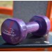 Гантель виниловый PowerPlay 4125 Achilles 2.5 кг. Фиолетовая (1шт.)