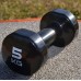 Гантель виниловый PowerPlay 4125 Achilles 5 кг. Черная (1шт.)
