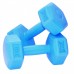 Гантели композитные PowerPlay 4124 Hercules 2*3 кг. Синие (пара – 2шт.)