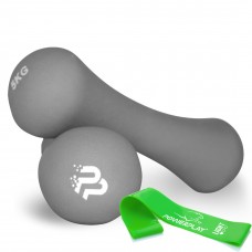 Гантель неопренова PowerPlay 4126 Spartacus 2*5 кг. Сирии (2шт.)