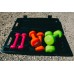 Набор гантелей в кейсе 6 кг. PowerPlay 4103 Fitness Dumbells (2шт.*0,5кг. 2шт.*1кг. 2шт.*1,5кг.)