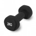 Гантель виниловый PowerPlay 4125 Achilles 2 кг. Черная (1шт.)