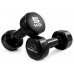 Гантели виниловые PowerPlay 4125 Achilles 2*5 кг. Черные (пара - 2шт.)