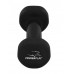 Гантель виниловый PowerPlay 4125 Achilles 2 кг. Черная (1шт.)