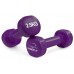 Гантели виниловые PowerPlay 4125 Achilles 2*2.5 кг. Фиолетовые (пара – 2шт.)