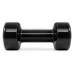 Гантель виниловый PowerPlay 4125 Achilles 5 кг. Черная (1шт.)
