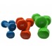 Набор гантелей в кейсе 6 кг. PowerPlay 4103 Fitness Dumbells (2шт.*0,5кг. 2шт.*1кг. 2шт.*1,5кг.)