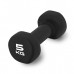 Гантель виниловый PowerPlay 4125 Achilles 5 кг. Черная (1шт.)