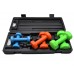 Набор гантелей в кейсе 6 кг. PowerPlay 4103 Fitness Dumbells (2шт.*0,5кг. 2шт.*1кг. 2шт.*1,5кг.)