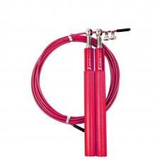 Скакалка скоростная 4yourhealth Jump Rope Premium 3м металлическая на подшипниках 0194 красная