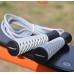 Скакалка PowerPlay 4206 Jump Rope PRO+ Серо-черная (2,75m.)