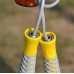 Скакалка PowerPlay 4206 Jump Rope PRO+ Серо-желтая (2,75m.)