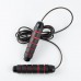 Скакалка скоростная PowerPlay 4210 Power Weighted Jump Rope Черная (2,7m.)