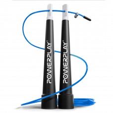 Скакалка скоростная PowerPlay 4202 Ultra Speed ​​Rope Синяя (2,9m.)