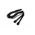Скакалка PowerPlay 4201 Basic Jump Rope Черная (2,8m.)