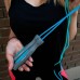 Скакалка PowerPlay 4204 Classic Jump Rope Голубая (2,7m.)