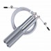 Скакалка скоростная на подшипниках алюминиевая PowerPlay 4207 Elite Jump Rope Серебряная (3m.)
