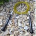 Скакалка скоростная PowerPlay 4202 Ultra Speed ​​Rope Желтая (2,9m.)