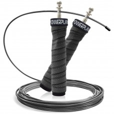 Скакалка скоростная на подшипниках PowerPlay 4208 Fitness Jump Rope Черная (3m.)