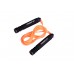 Скакалка PowerPlay 4205 Classic Plus Jump Rope Оранжевая (2,7m.)