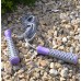 Скакалка PowerPlay 4206 Jump Rope PRO+ Серо-фиолетовая (2,75m.)