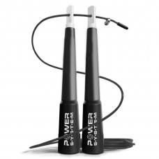 Скакалка скоростная Power System PS-4033 Crossfit Jump Rope Black (2,8m.)