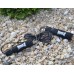 Скакалка скоростная PowerPlay 4211 X ROPE с утяжелителем (120г*2) Черная (3м.)