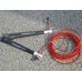 Скакалка скоростная PowerPlay 4202 Ultra Speed ​​Rope Красная (2,9m.)