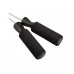 Скакалка скоростная PowerPlay 4211 X ROPE с утяжелителем (120г*2) Черная (3м.)