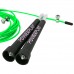 Скакалка скоростная PowerPlay 4202 Ultra Speed ​​Rope Зеленая (2,9m.)