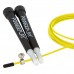Скакалка скоростная PowerPlay 4202 Ultra Speed ​​Rope Желтая (2,9m.)