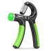 Эспандер кистевой PowerPlay PP-4323 с регулируемой нагрузкой 10-40 кг. Strength Grip Черно-зеленый