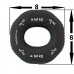 Эспандер кистевой силиконовый PowerPlay PP-4331 Hand Grip Hard 40-45-50 кг. Черный