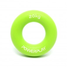 Эспандер кистевой силиконовый PowerPlay PP-4324 Hand Grip Ring Medium 20 кг. Зеленый